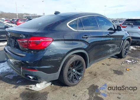 2017 BMW X6 xDrive35I from USA, damaged, VIN 5UXKU2C38H0U30318